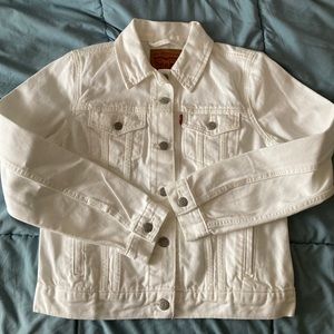 Levi’s White Denim Jacket